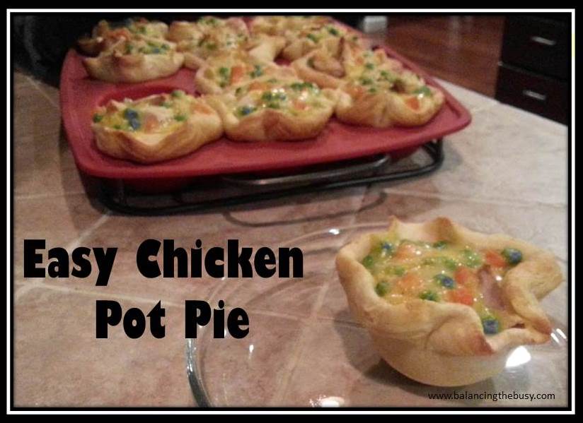 Easy Chicken Pot Pie – Balancing the Busy