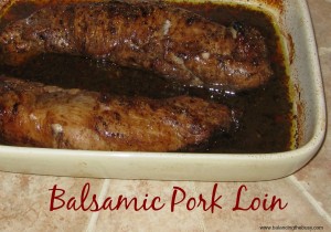 Easy Balsamic Pork Loin