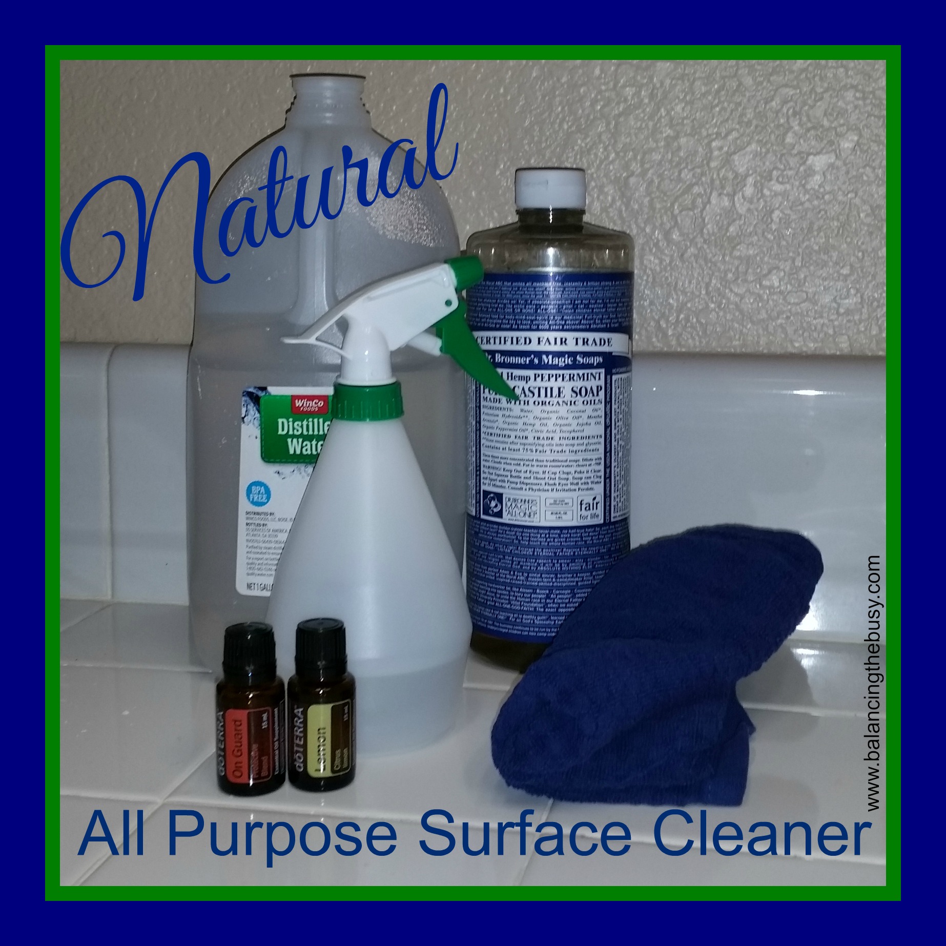Makeit Monday All Purpose Surface Cleaner » Balancing the Busy